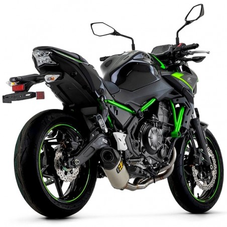 Ligne complète Arrow Indy Race Titane Kawasaki Z650 (2021-2023) | Réf. 71937PKW