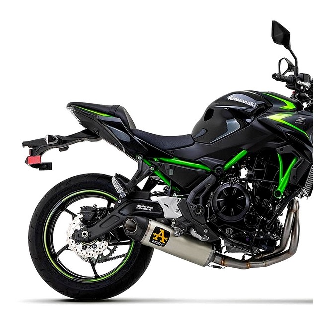 Ligne complète Arrow Indy Race Aluminium Kawasaki Z650 (2021-2023) | Réf. 71937AKW