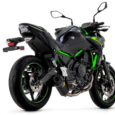 Ligne complète Arrow Indy Race Aluminium Dark Kawasaki Z650 (2021-2023) | Réf. 71937AKNW