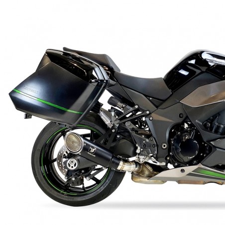 Silencieux IXRace MK1 Black Kawasaki Ninja 1000SX (2020-2024) |Réf. BK7294B