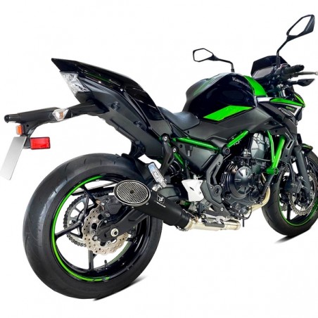 Ligne complète IXRace MK1 Inox Black Kawasaki Ninja 650 (2020-2024) | Réf. AIXRBK7154B - AIXRBK7256B - AIXRBK7257B
