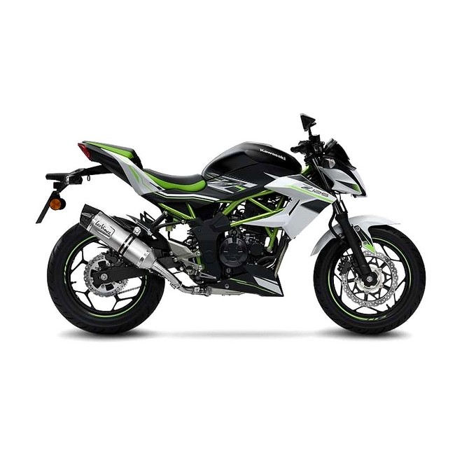 Silencieux LeoVince LV One Evo Inox Kawasaki Z125 (2019-2024) | Réf. 14293E