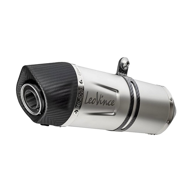 Silencieux LeoVince LV One Evo Inox Kawasaki Z125 (2019-2024) | Réf. 14293E