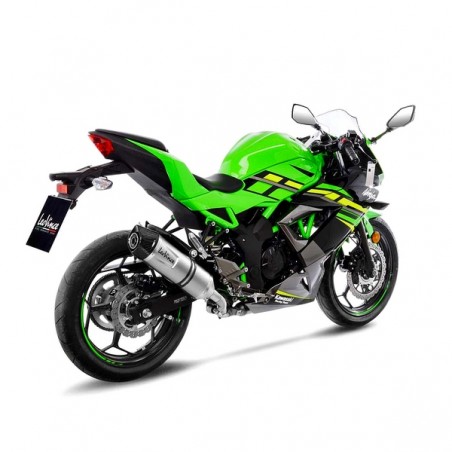 Silencieux LeoVince LV One Evo Inox Kawasaki Ninja 125 (2019-2024) | Réf. 14293E