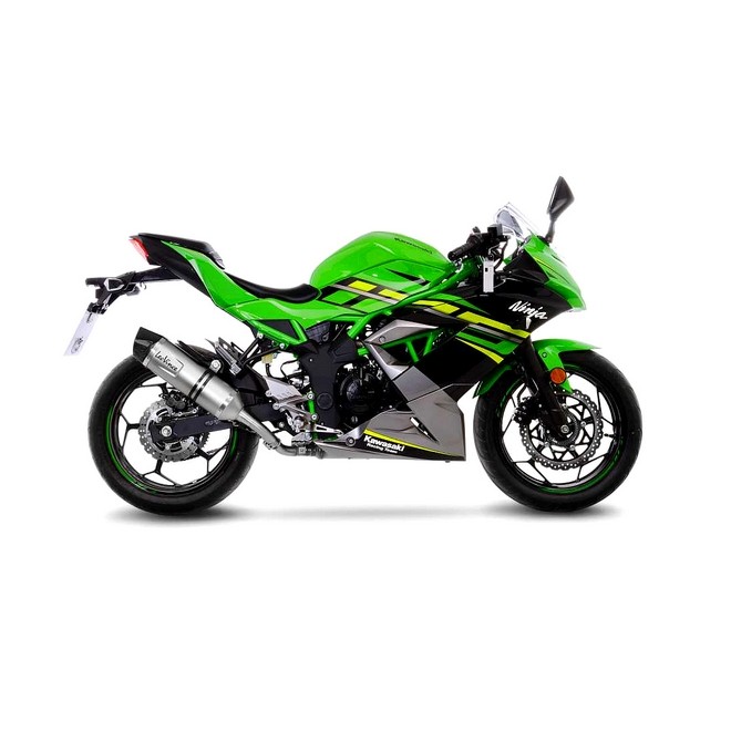Silencieux LeoVince LV One Evo Inox Kawasaki Ninja 125 (2019-2024) | Réf. 14293E