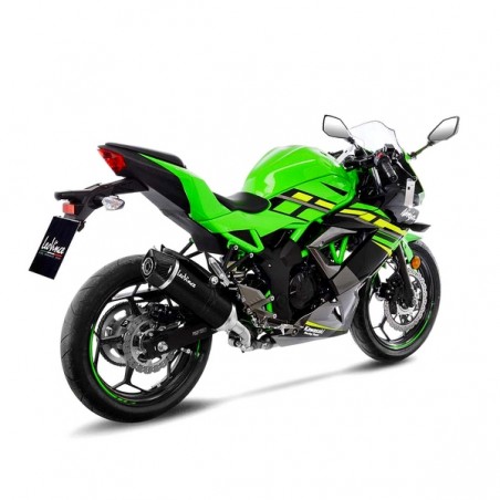 Silencieux LeoVince LV One Evo Carbone Kawasaki Ninja 125 (2019-2024) | Réf. 14294E