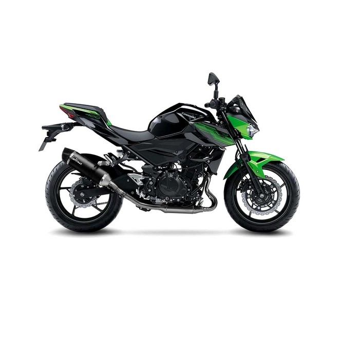 Silencieux LeoVince LV One Evo Carbone Kawasaki Z400 (2019-2023) | Réf. 14260E