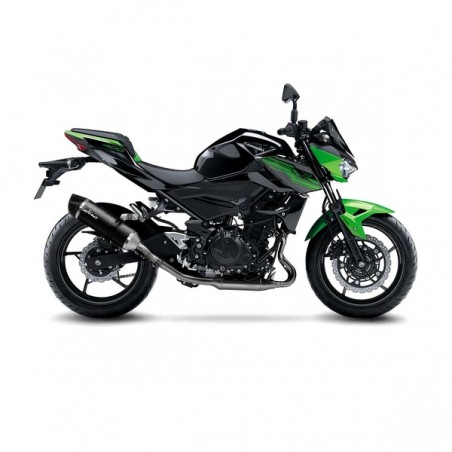 Silencieux LeoVince LV One Evo Carbone Kawasaki Z400 (2019-2023) | Réf. 14260E