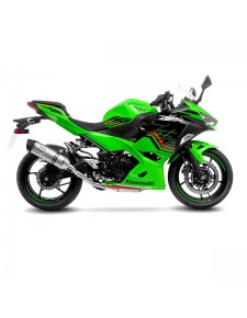 Silencieux LeoVince LV One Evo Inox Kawasaki Ninja 400 (2018-2023) | Réf. 14259E