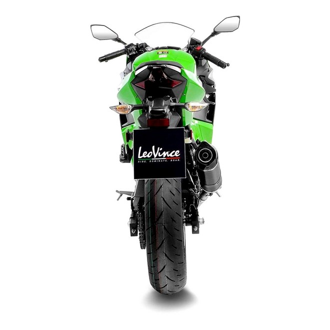 Silencieux LeoVince LV One Evo Carbone Kawasaki Ninja 400 (2018-2023) | Réf. 14260E