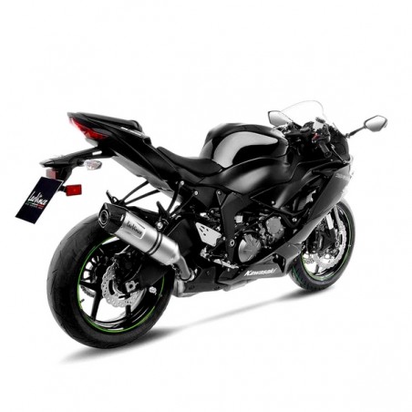 Silencieux LeoVince LV One Evo Inox Kawasaki Ninja ZX-6R (2019-2025) | Réf. 14306E