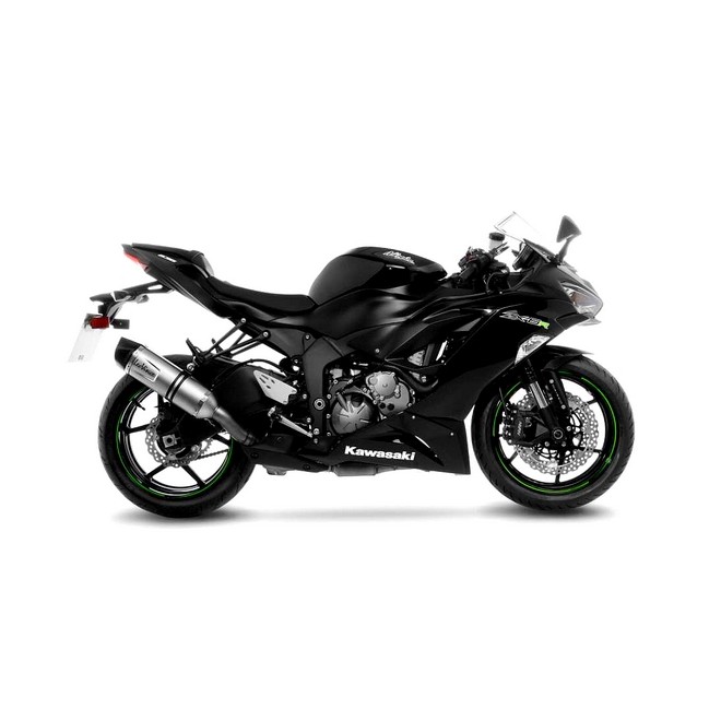 Silencieux LeoVince LV One Evo Inox Kawasaki Ninja ZX-6R (2019-2025) | Réf. 14306E