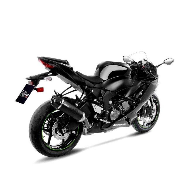 Silencieux LeoVince LV One Evo Carbone Kawasaki Ninja ZX-6R (2019-2026) | Réf. 14307E