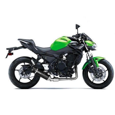 Ligne complète LeoVince LV One Evo Carbone Kawasaki Z650 (2017-2020) | Réf. 14182EK