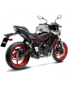 Ligne complète LeoVince LV One Evo Carbone Kawasaki Z650 (2021-2024) | Réf. 14380EKN