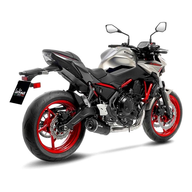 Ligne complète LeoVince LV One Evo Carbone Kawasaki Z650 (2021-2026) | Réf. 14380EKN