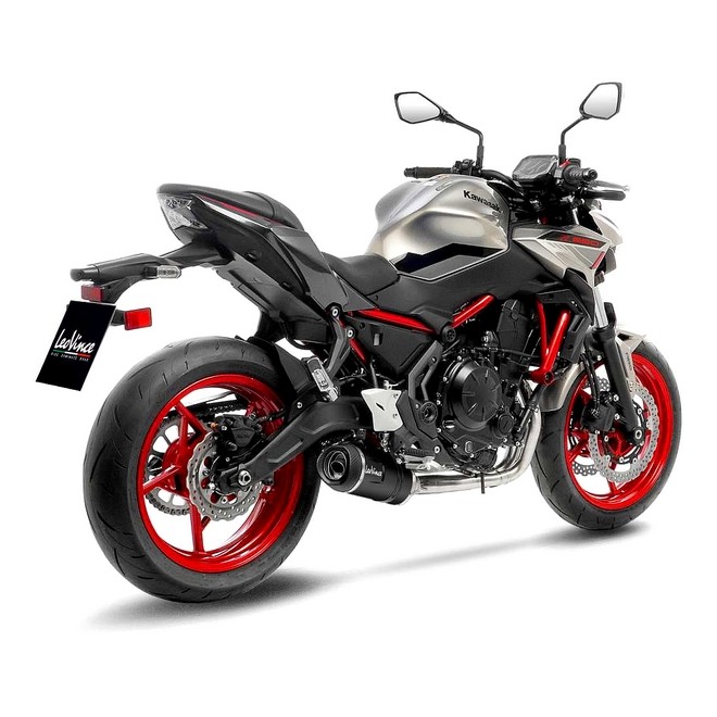 Ligne complète LeoVince LV One Evo Black Edition Kawasaki Z650 (2021-2026) | Réf. 14379EBKN