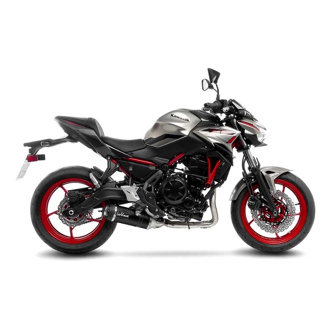 Ligne complète LeoVince LV One Evo Black Edition Kawasaki Z650 (2021-2026) | Réf. 14379EBKN
