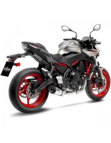 Ligne complète LeoVince LV One Evo Inox Kawasaki Z650 (2021-2024) | Réf. 14379EKN
