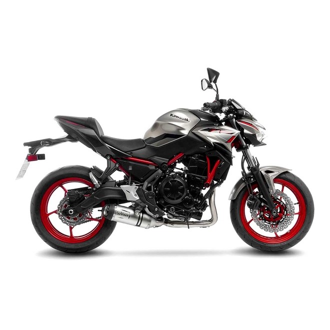 Ligne complète LeoVince LV One Evo Inox Kawasaki Z650 (2021-2024) | Réf. 14379EKN