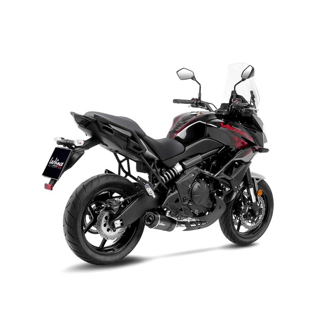 Ligne complète LeoVince LV One Evo Carbone Kawasaki Versys 650 (2021-2026) | Réf. 14380EKN
