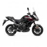 Ligne complète LeoVince LV One Evo Black Edition Kawasaki Versys 650 (2021-2026) | Réf. 14379EBKN