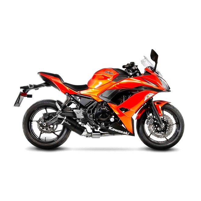 Ligne complète LeoVince LV One Evo Carbone Kawasaki Ninja 650 (2017-2020) | Réf. 14182EK