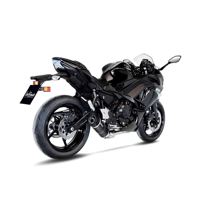 Ligne complète LeoVince LV One Evo Carbone Kawasaki Ninja 650 (2017-2020) | Réf. 14182EK