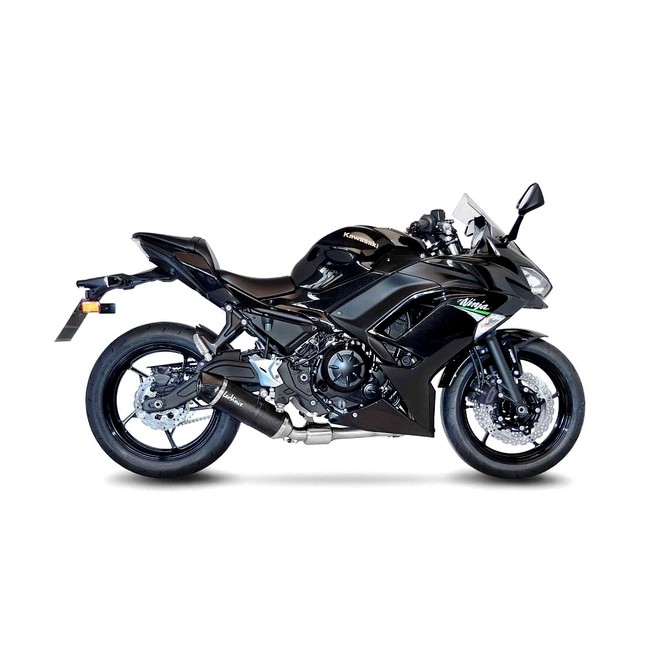 Ligne complète LeoVince LV One Evo Carbone Kawasaki Ninja 650 (2017-2020) | Réf. 14182EK