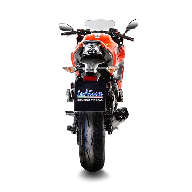Ligne complète LeoVince LV One Evo Inox Kawasaki Ninja 650 (2017-2020) | Réf. 14181EK