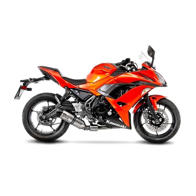 Ligne complète LeoVince LV One Evo Inox Kawasaki Ninja 650 (2017-2020) | Réf. 14181EK