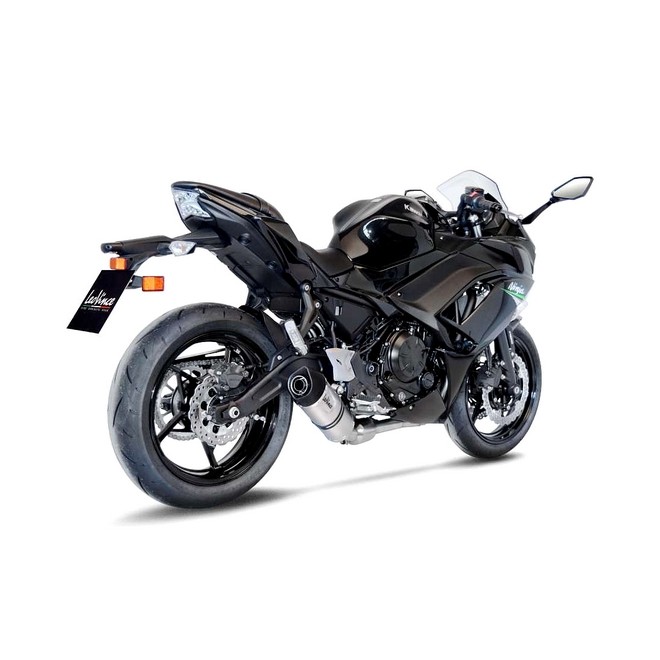 Ligne complète LeoVince LV One Evo Inox Kawasaki Ninja 650 (2017-2020) | Réf. 14181EK