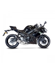 Ligne complète LeoVince LV One Evo Inox Kawasaki Ninja 650 (2017-2020) | Réf. 14181EK