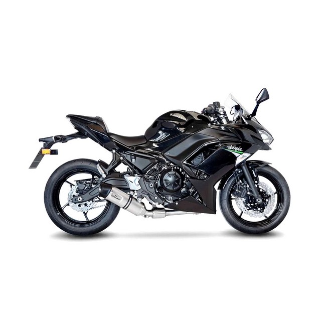 Ligne complète LeoVince LV One Evo Inox Kawasaki Ninja 650 (2017-2020) | Réf. 14181EK