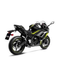 Ligne complète LeoVince LV One Evo Black Edition Kawasaki Ninja 650 (2021-2024) | Réf. 14379EBKN