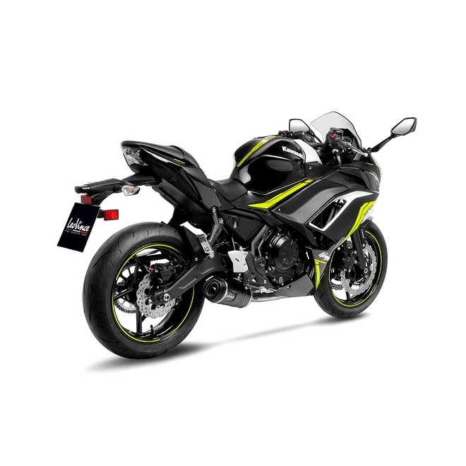 Ligne complète LeoVince LV One Evo Black Edition Kawasaki Ninja 650 (2021-2026) | Réf. 14379EBKN