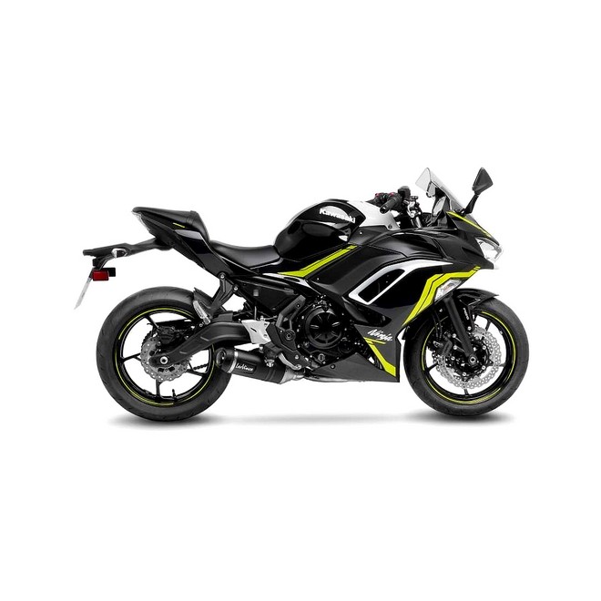 Ligne complète LeoVince LV One Evo Black Edition Kawasaki Ninja 650 (2021-2026) | Réf. 14379EBKN