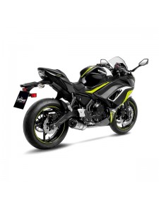 Ligne complète LeoVince LV One Evo Inox Kawasaki Ninja 650 (2021-2024) | Réf. 14379EKN