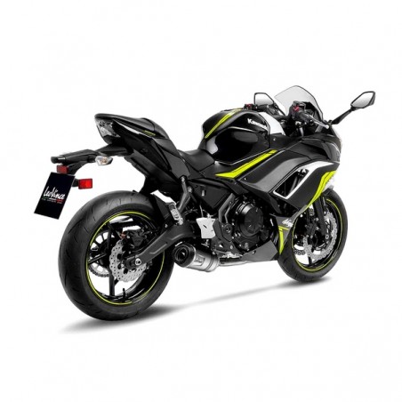 Ligne complète LeoVince LV One Evo Inox Kawasaki Ninja 650 (2021-2026) | Réf. 14379EKN