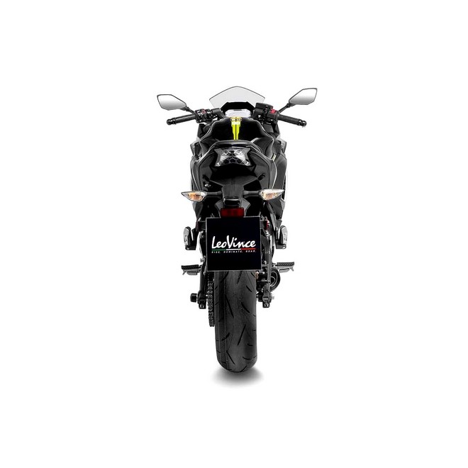 Ligne complète LeoVince LV One Evo Inox Kawasaki Ninja 650 (2021-2024) | Réf. 14379EKN