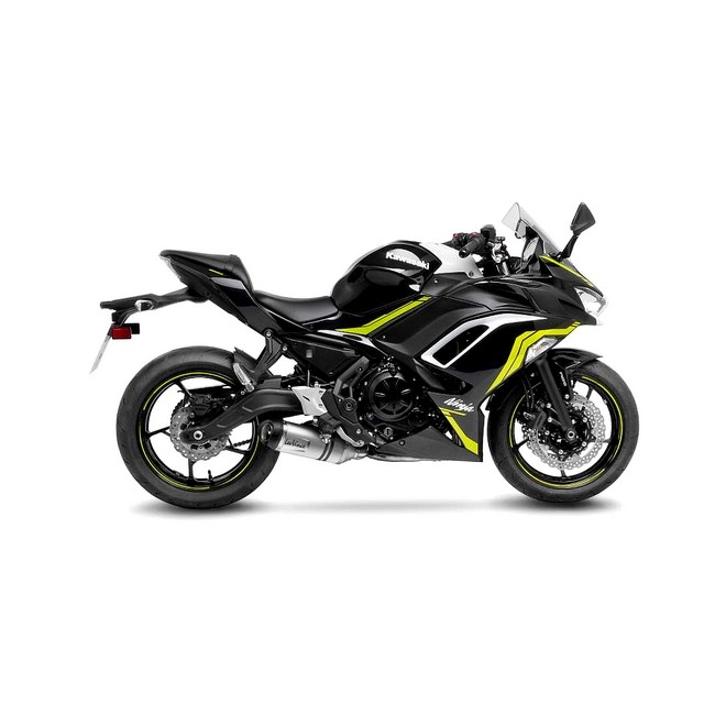 Ligne complète LeoVince LV One Evo Inox Kawasaki Ninja 650 (2021-2026) | Réf. 14379EKN