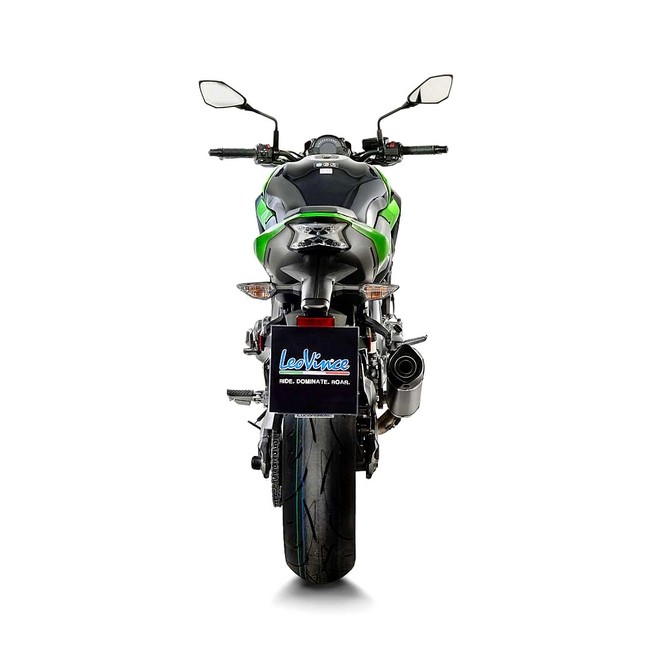 Silencieux LeoVince Nero Inox noir Kawasaki Z900 A2 (2018-2024) | Réf. 14039