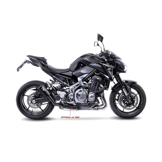 Silencieux LeoVince LV-10 Full Black Kawasaki Z900 A2 (2018-2024) | Réf. 15204FB