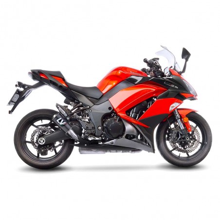 Paire de silencieux LeoVince LV-10 Carbone Kawasaki Z1000SX (2017-2019) | Réf. 15209C