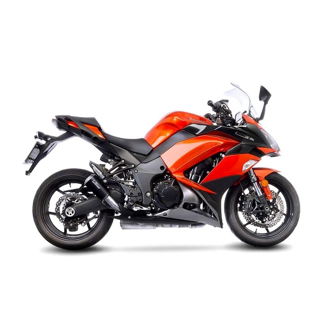 Paire de silencieux LeoVince LV-10 Black Edition Kawasaki Z1000SX (2017-2019) | Réf. 15209B