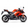 Paire de silencieux LeoVince LV-10 Black Edition Kawasaki Z1000SX (2017-2019) | Réf. 15209B