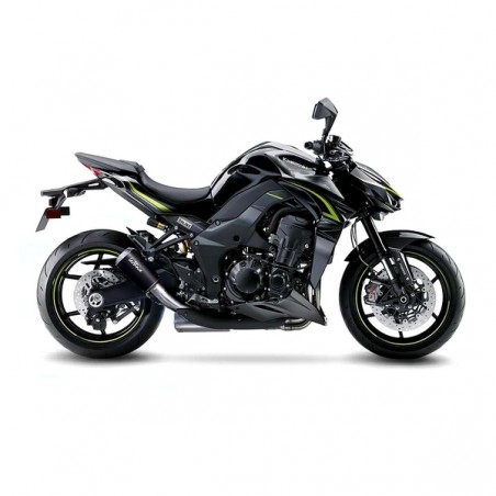 Paire de silencieux LeoVince LV-10 Black Edition Kawasaki Z1000 (2017-2020) | Réf. 15209B