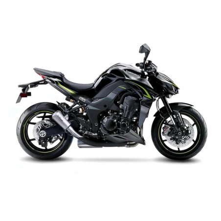 Paire de silencieux LeoVince LV-10 Inox Kawasaki Z1000 (2017-2020) | Réf. 15209