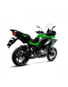Silencieux LeoVince Nero Inox noir Kawasaki Versys 1000 (2019-2023) | Réf. 14057