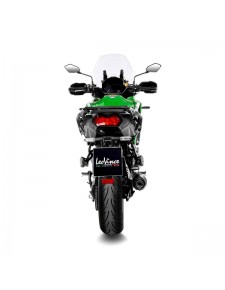 Silencieux LeoVince Nero Inox noir Kawasaki Versys 1000 (2019-2024) | Réf. 14057